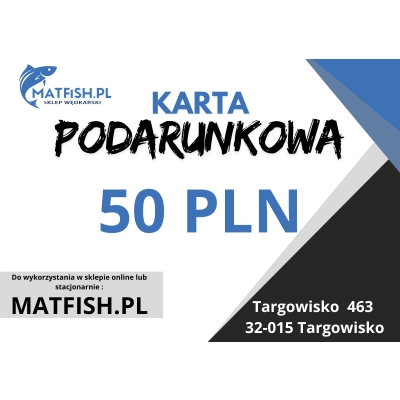 Karta podarunkowa 50 PLN